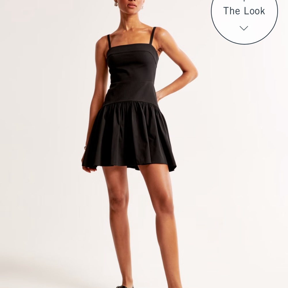 Abercrombie drop waist mini